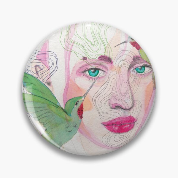 Item preview, Humming Bird Babe designed and sold by EmiWrenStudio.