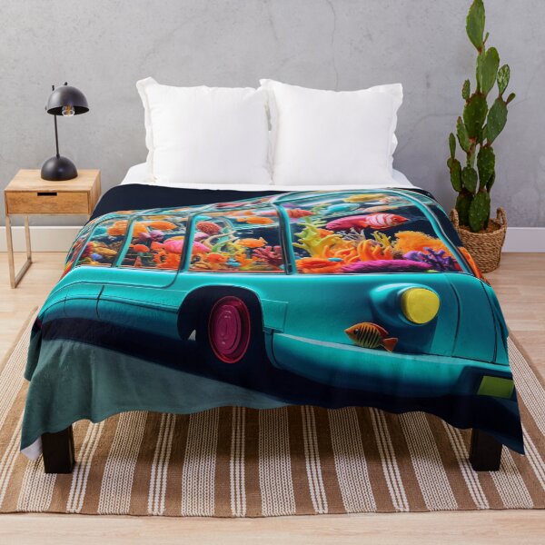 Item preview, Neon Aquarium Bus in the City Night designed and sold by oanaunciuleanu.