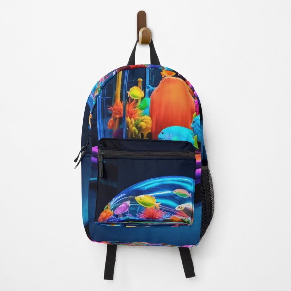 Item preview, Neon Aquarium Bus in the City Night designed and sold by oanaunciuleanu.