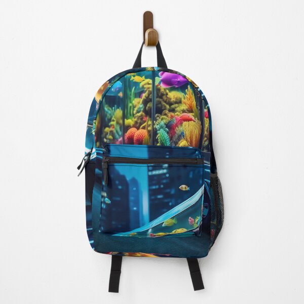 Item preview, Neon Aquarium Bus in the City Night designed and sold by oanaunciuleanu.