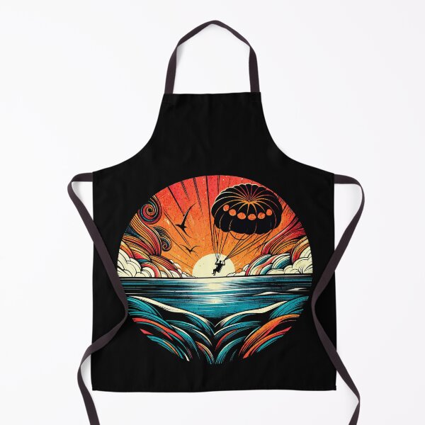 Item preview, Parasailing Retro Vintage Design designed and sold by RedDesignSyc.