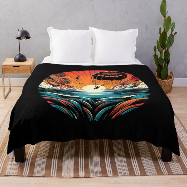 Item preview, Parasailing Retro Vintage Design designed and sold by RedDesignSyc.