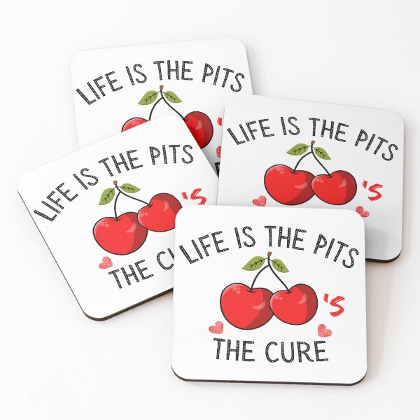Item preview, Life Is The Pits, Cherry's The Cure - Funny Red Cherry Lover designed and sold by warrior3hsan.