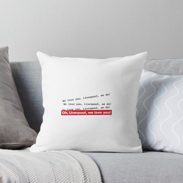Item preview, "We love you Liverpool" Design Liverpool FC designed and sold by ChantCraft.
