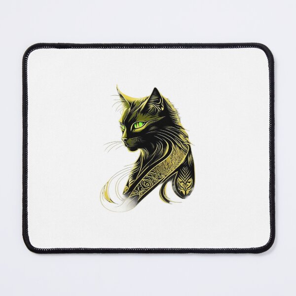 Item preview, Copy of Majestic black cat sensual nature's charming allure designed and sold by BlueGoldArt.