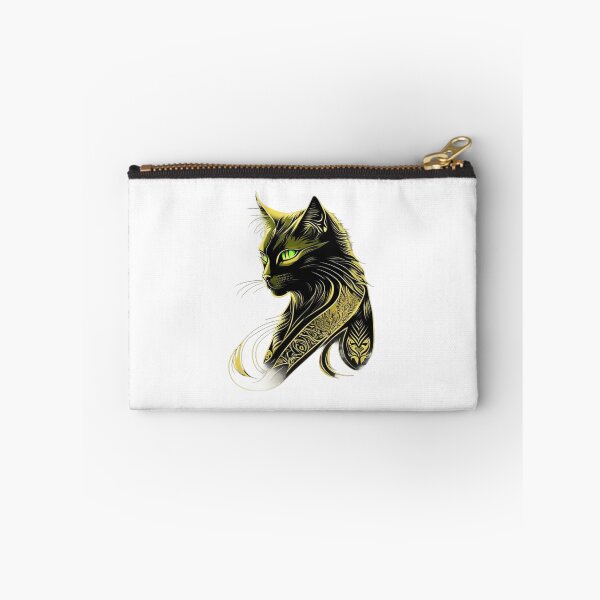 Item preview, Copy of Majestic black cat sensual nature's charming allure designed and sold by BlueGoldArt.