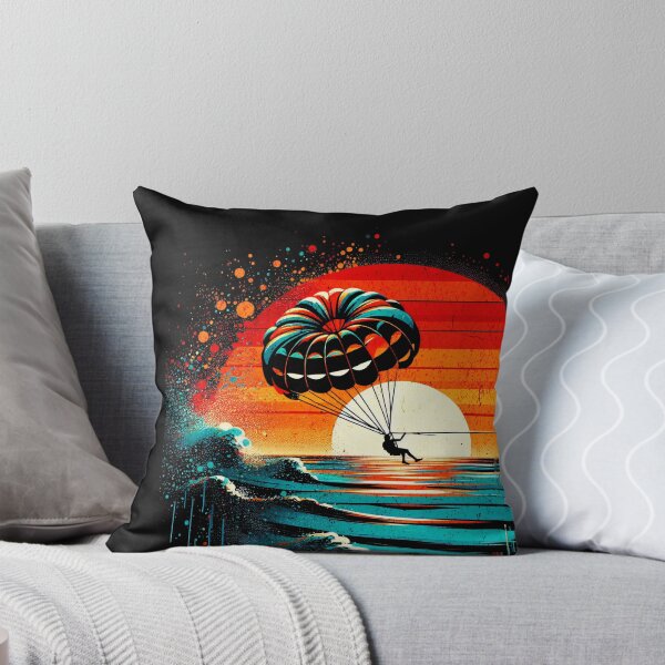 Item preview, Parasailing Retro Grafitti Design designed and sold by RedDesignSyc.