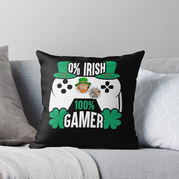 Item preview, 0 Irish 100 Gamer Saint Patty's Video Game Funny Gaming designed and sold by BalladOfZeus.