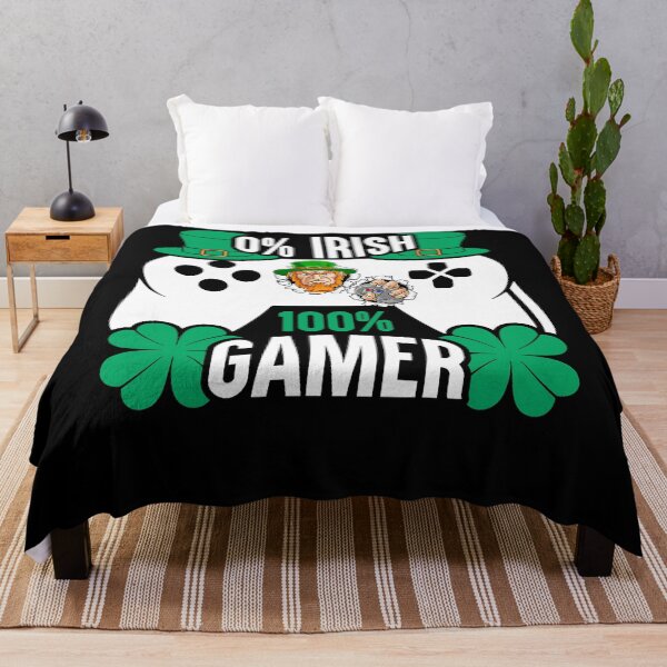 Item preview, 0 Irish 100 Gamer Saint Patty's Video Game Funny Gaming designed and sold by BalladOfZeus.