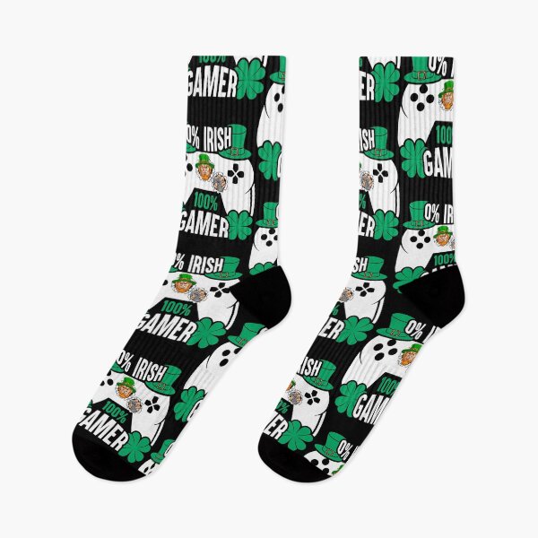Item preview, 0 Irish 100 Gamer Saint Patty's Video Game Funny Gaming designed and sold by BalladOfZeus.