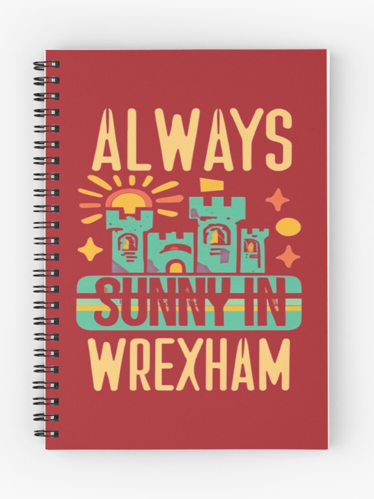 Thumbnail 1 of 3, Journal, Always Sunny In Wrexham designed and sold by UrbanGraphixs.