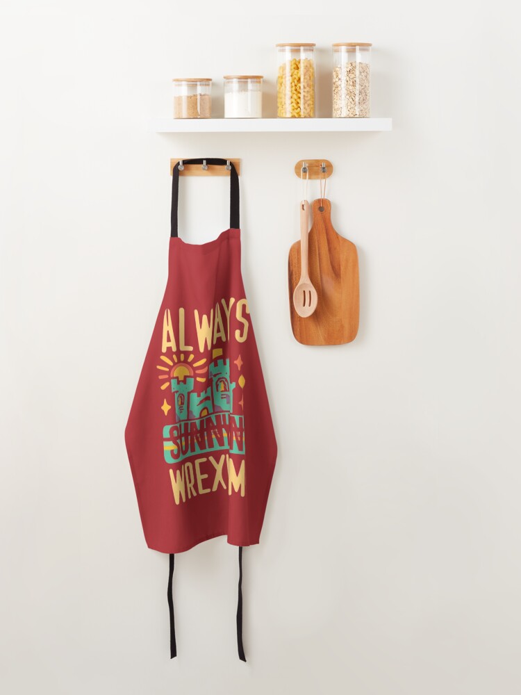 Thumbnail 4 of 6, Apron, Always Sunny In Wrexham designed and sold by UrbanGraphixs.