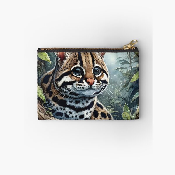 Item preview, Margay animal art designed and sold by RubisLeaf.