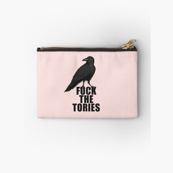 Item preview, Fuck The Tories Crow designed and sold by BonesAndCandy.