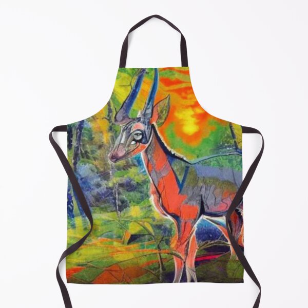 Item preview, Antelope in forest designed and sold by George Hutton Hunter.