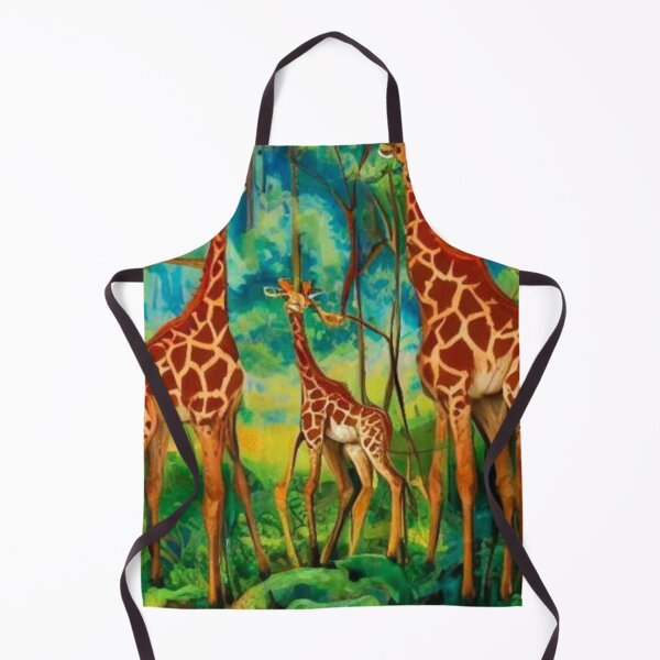Item preview, Giraffes in forest glade designed and sold by George Hutton Hunter.