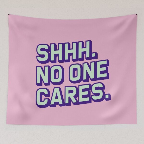 Item preview, Shhh. No One Cares Bubble Gum Mom Gift  designed and sold by LADistrictGarb.