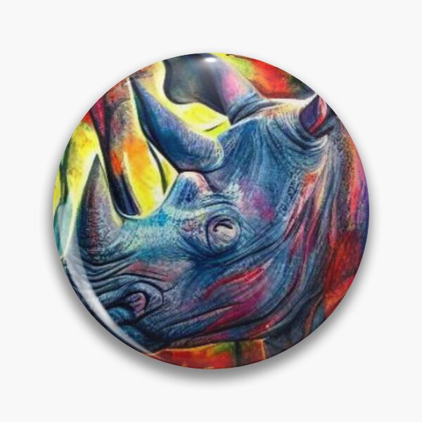 Item preview, Rhino among flames designed and sold by George Hutton Hunter.