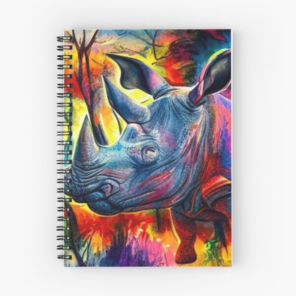 Item preview, Rhino among flames designed and sold by George Hutton Hunter.