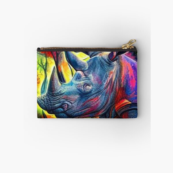Item preview, Rhino among flames designed and sold by George Hutton Hunter.