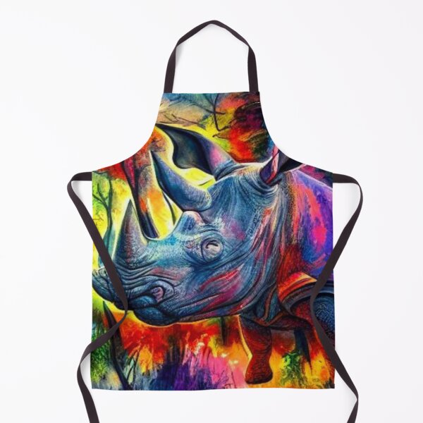 Item preview, Rhino among flames designed and sold by George Hutton Hunter.