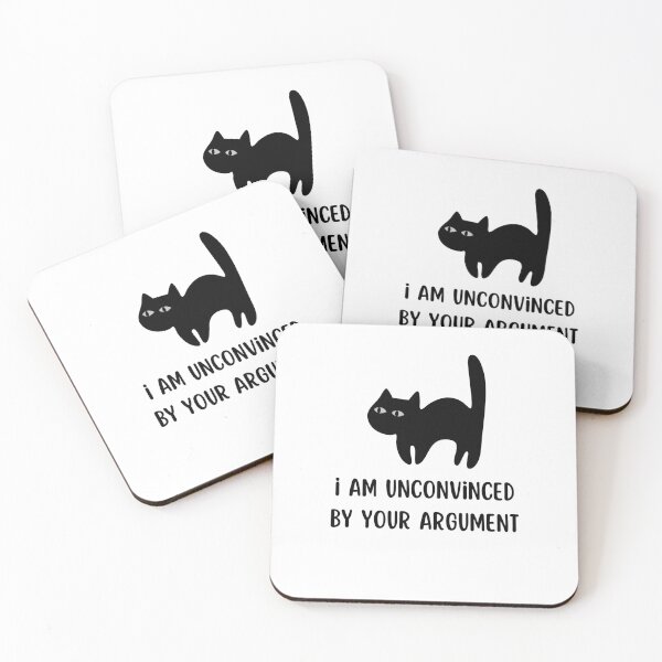 Item preview, i am unconvinced by your argument designed and sold by Alyn8.