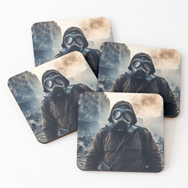 Item preview, Man with gas mask designed and sold by stevanovicigor.