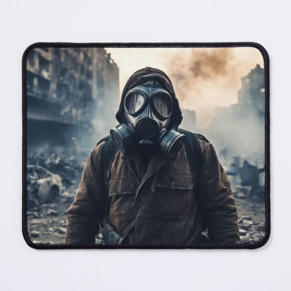 Item preview, Man with gas mask designed and sold by stevanovicigor.