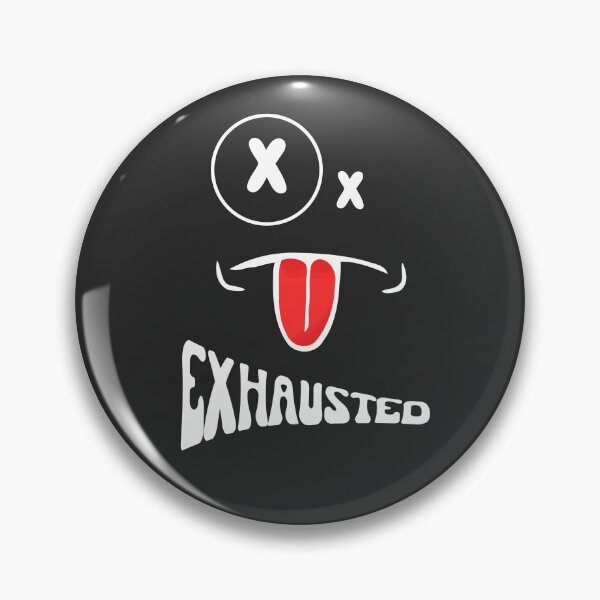 Item preview, Exhausted designed and sold by ArtDesign_.