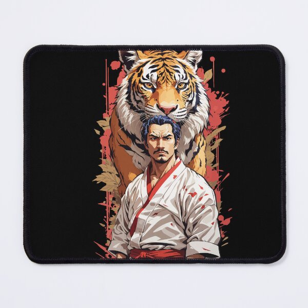 Item preview, Tiger Martial Artist Retro Martial Arts Art Style designed and sold by LuminOrb.