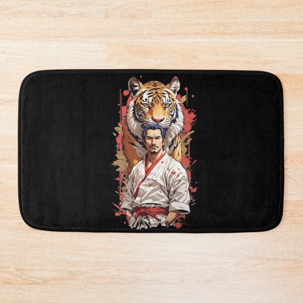 Item preview, Tiger Martial Artist Retro Martial Arts Art Style designed and sold by LuminOrb.