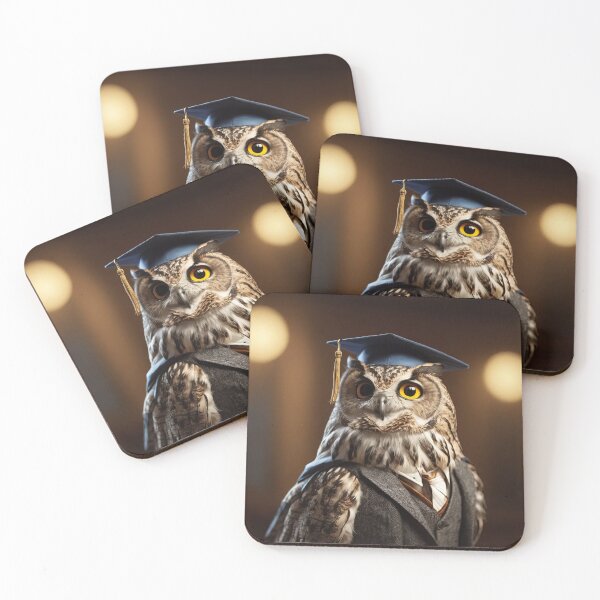 Item preview, Owl dressed as college professor designed and sold by stevanovicigor.