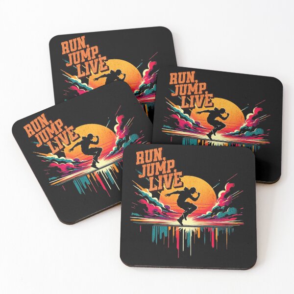 Item preview, Run Jump Live Parcour Graffiti Design designed and sold by RedDesignSyc.