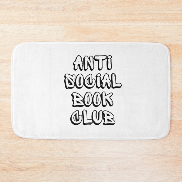 Item preview, Anti Social Book Club | Book Club quotes designed and sold by PurpleWay.