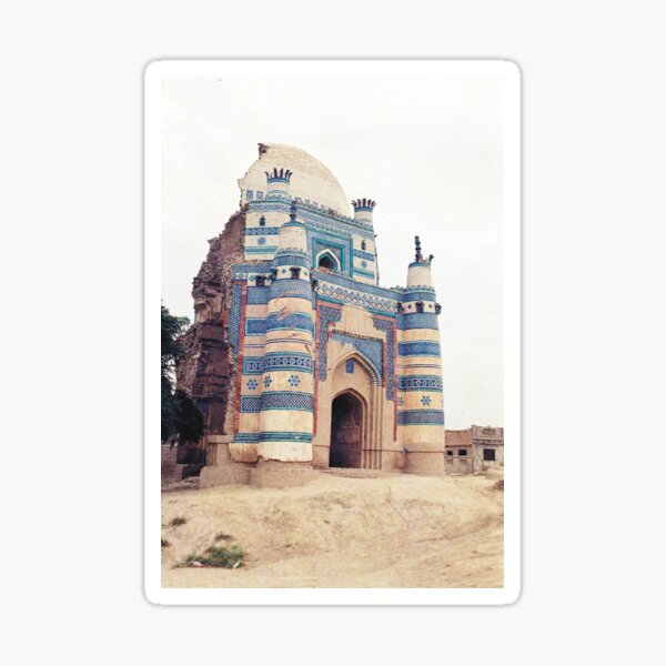 bibi jiwandi tomb Dome broken Sticker