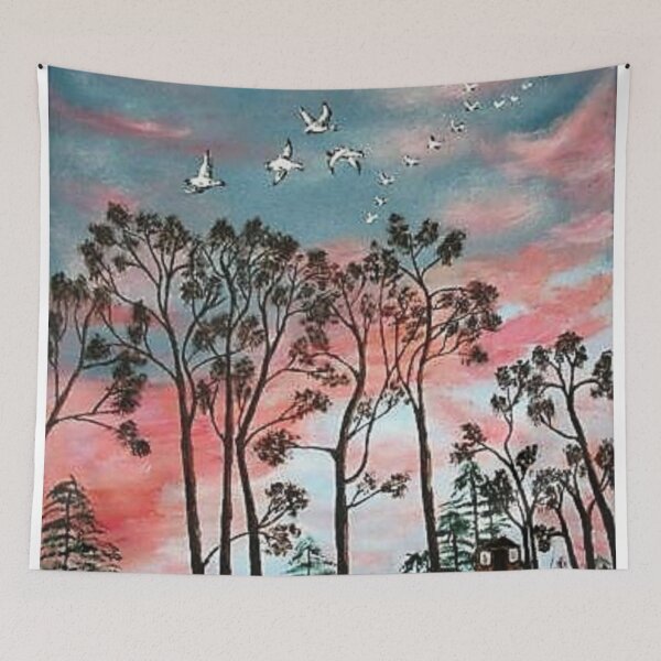 Item preview, fiery autumn sky designed and sold by janjacbu.