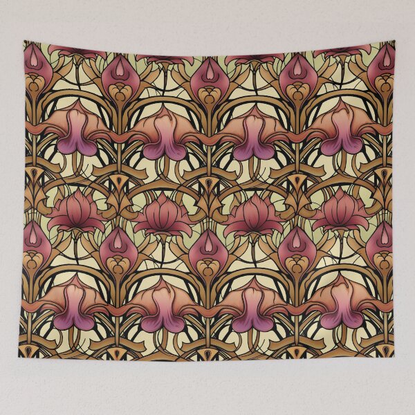 Item preview, Art Deco & Nouveau Harmony designed and sold by digitalvintage.