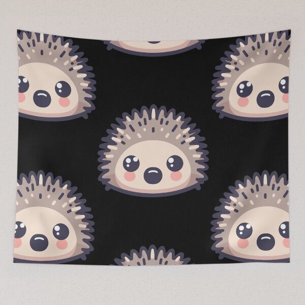 Item preview, Cute Vectoral Echidna Face designed and sold by ArtfulWeave.