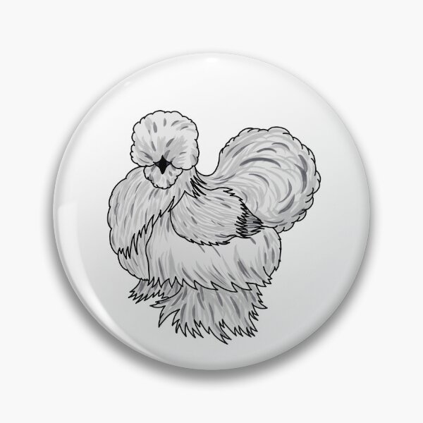 Item preview, Splash Silkie Hen designed and sold by bakerchkenranch.