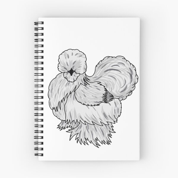 Item preview, Splash Silkie Hen designed and sold by bakerchkenranch.