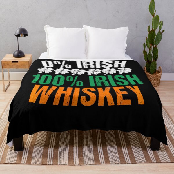 Item preview, 0 Irish, 100 Irish Whiskey St Patrick's Day Pub LS designed and sold by BalladOfZeus.