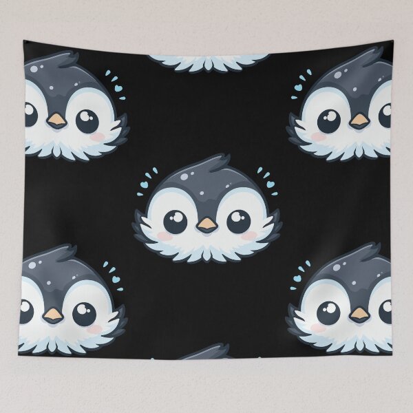 Item preview, Cute Vectoral Chickadee Face designed and sold by ArtfulWeave.