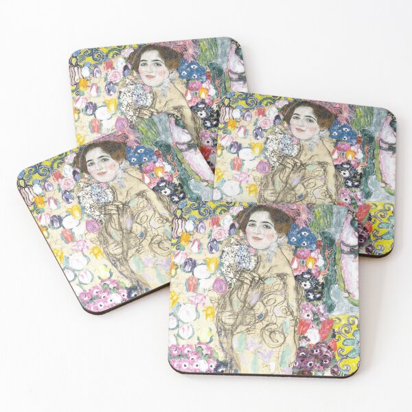 Item preview, Gustav Klimt's Portrait of Maria Munk (1917-1918)  designed and sold by BossyCatHome.