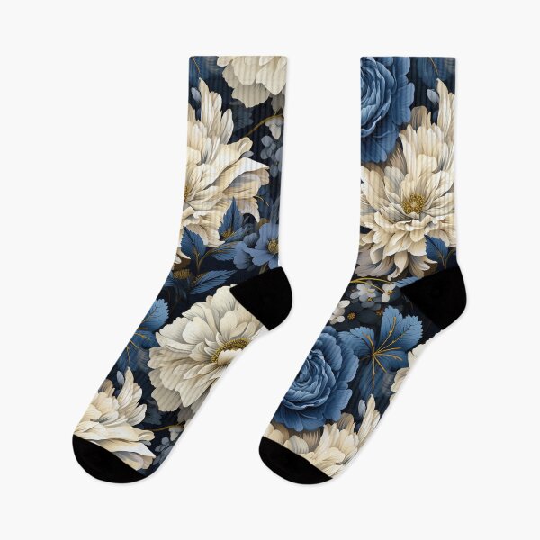 Item preview, Blossoms in Harmony: The Elegance of White and Blue Roses_2 designed and sold by BorczVisuals.