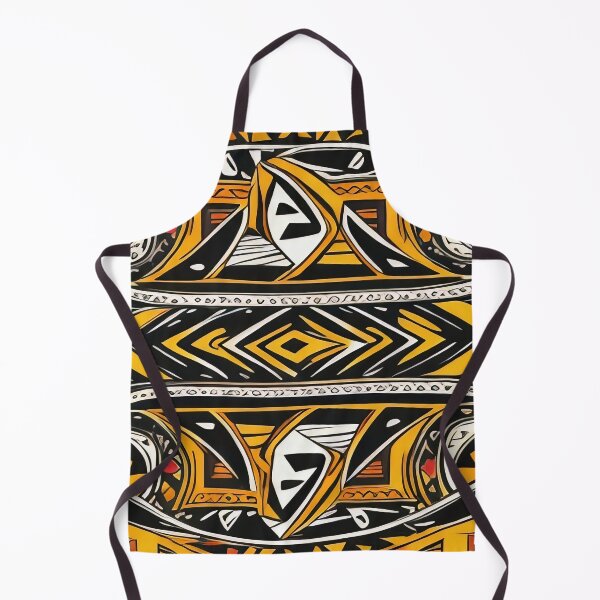 Item preview, Tribal pattern design ancient mask designed and sold by operossa.