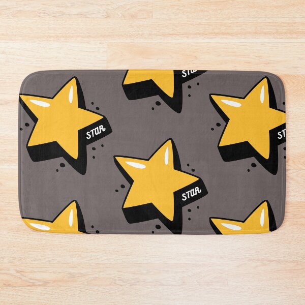 Item preview, A YELLOW AND BLACK STAR designed and sold by infinitearte.