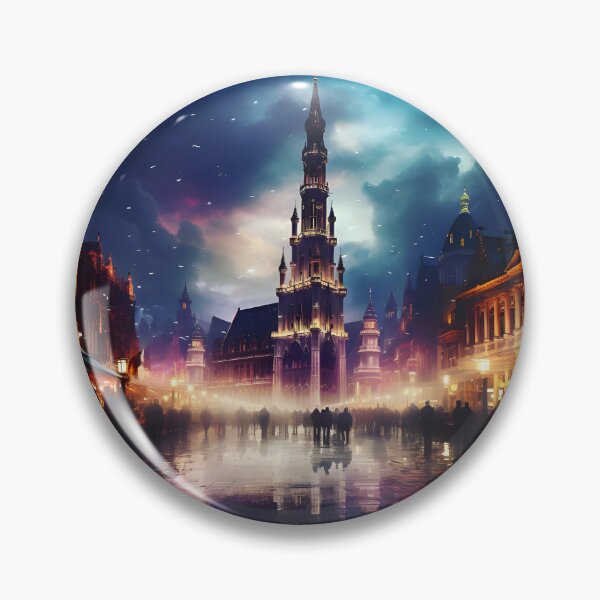 Artikelvorschau, Brüssel bei Nacht entworfen und verkauft von Aldagor.