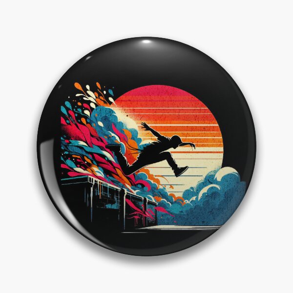 Item preview, Parcour Graffiti Retro Design designed and sold by RedDesignSyc.