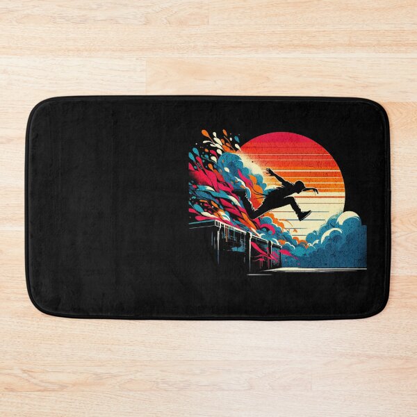 Item preview, Parcour Graffiti Retro Design designed and sold by RedDesignSyc.