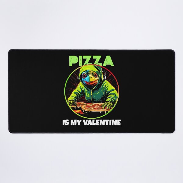 Item preview, Valentine's Day - Pizza Love Anti Valentine Trendy Funny Gaming gift designed and sold by TheVirtualSpace.